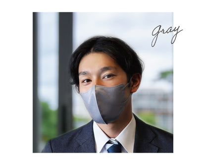 立体型3D FIT不織布マスク グレー 7枚入