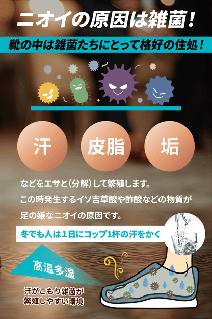 TENNENZ除菌消臭パウダーShoes